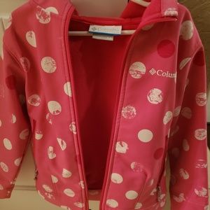 Columbia girls rain jacket